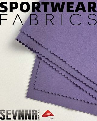 حماية الأشعة فوق البنفسجية النسيج الليكرا الممتد مع الجفاف السريع والمتانة العالية للملابس النشطة وملابس السباحة