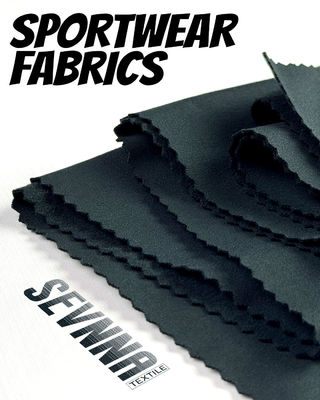 أنسجة رياضية عالية الأداء مع UPF 50+ حماية من الشمس، حمالة مرنة، وتكنولوجيا مكافحة الرائحة للملابس النشطة