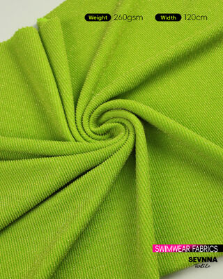 نسيج ملابس السباحة الصديقة للبيئة بعرض 120 سم مادة ملابس السباحة المعاد تدويرها وقوية التنفس