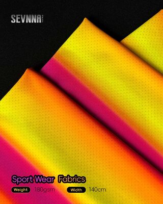 180Gsm الأقمشة الركض مع تكنولوجيا مضادة للرائحة والشبكة القابلة للاستنشاق للملابس النشطة عالية الأداء