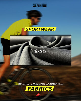 270gsm UV Protection Quick Drying Stretch Lycra Fabric for Sportswear and Swimwear