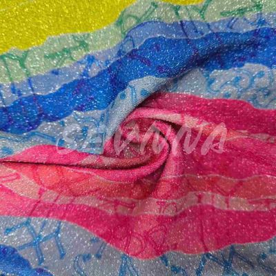 نسيج ثلاثي الكثافة الناعمة في أسلوب جاكارد الأنيق مع الألياف المعاد تدويرها