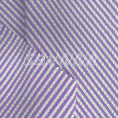 نسيج جاكارد ناعم مزدوج من النسيج 240gsm الوزن صيف / خريف نمط كثافة لفة معبأة في كيس بولي