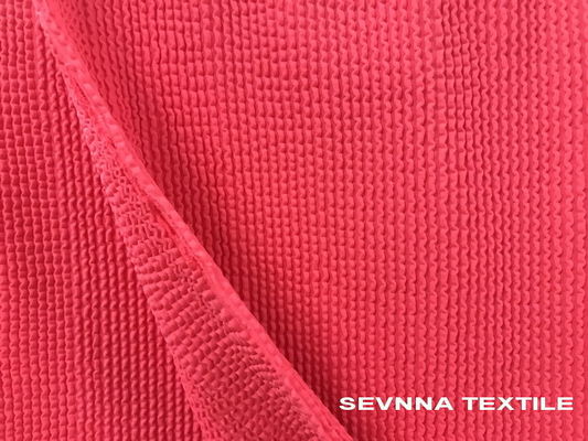 92% بوليستر معاد تدويرها + 8%Spandex نسيج ملابس السباحة الصديقة للبيكيني، تانكيني، ملابس السباحة بانديو