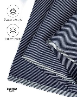مادة ملابس السباحة المعاد تدويرها قابلة للتخصيص 49٪ Poly SD المعاد تدويرها 29٪ Nylon SD 22٪ Spandex لملابس السباحة الصديقة للبيئة