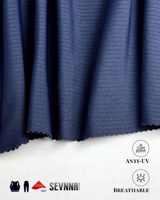 قماش ليكرا مطاطي 94% نايلون 6% ليكرا 240gsm سريع الجفاف