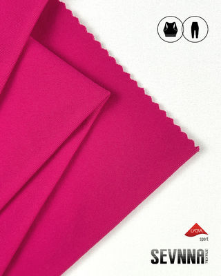 نسيج الليكرا الممتد المواد العليا لملابس التمرين الممتدة وذات الأداء العالي