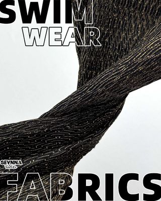 نسيج ملابس السباحة المقاوم للكلور الصديق للبيئة مع 69٪ نايلون معاد تدويره 20٪ لوريكس و 11٪ سباندكس