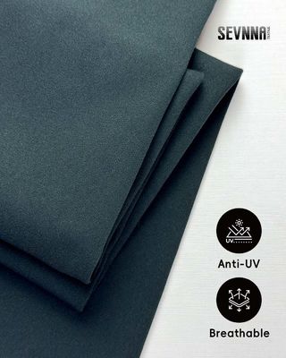 أنسجة رياضية عالية الأداء مع UPF 50+ حماية من الشمس، حمالة مرنة، وتكنولوجيا مكافحة الرائحة للملابس النشطة