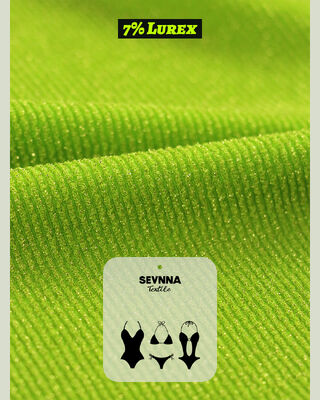 نسيج ملابس السباحة الصديقة للبيئة بعرض 120 سم مادة ملابس السباحة المعاد تدويرها وقوية التنفس