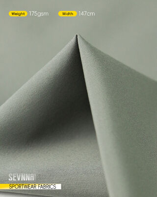 175 غرام من الأقمشة الركاضة ذات العرض 147 سم والحافة المرنة للمنسوجات الرياضية