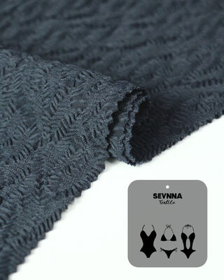 215gsm نسيج ملابس سباحة معاد تدويره صديق للبيئة ومستدام لملابس السباحة المتينة