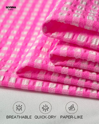 قماش ملابس السباحة المعاد تدويره مع 48٪ نايلون 46٪ بوليستر 6٪ سباندكس 120-130 سم العرض و 170 غرام الوزن لملابس السباحة المستدامة