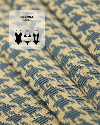 نسيج سباحة محكم سريع الجفاف بوزن 370 جرامًا و عرض 135 سم لملابس السباحة عالية الأداء