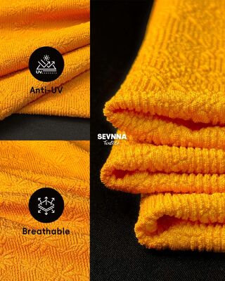 نسيج السباحة المنسوجة المقاومة للكلور عالية الوزن 300 غرام مع الاحتفاظ الشكل عالية لمنسوجات ملابس السباحة