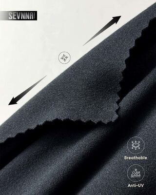 نسيج ليكرا بطول 150 سم مع مقاومة الرطوبة ومتانة عالية للملابس النشطة وملابس السباحة