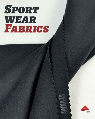 أقمشة ليكرا قابلة للتنفس الجيد مع امتصاص الرطوبة ومرونة عالية للملابس الرياضية وبناطيل اليوجا