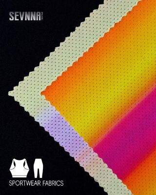 180Gsm الأقمشة الركض مع تكنولوجيا مضادة للرائحة والشبكة القابلة للاستنشاق للملابس النشطة عالية الأداء