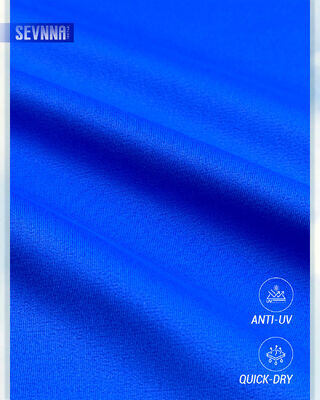 نسيج ريبريف 200 جرام بوليستر معاد تدويره مع تهوية عالية ومقاومة للروائح لحلول النسيج المستدامة