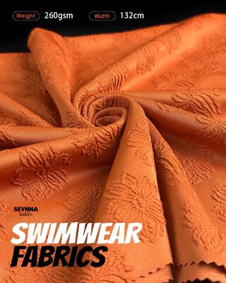 نسيج البوليستر المعاد تدويره المستدام مع 260gsm الوزن 132cm العرض والغسل الآلي للمنسوجات الصديقة للبيئة