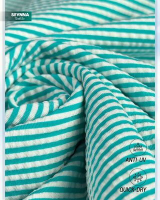 نسيج ملابس سباحة معاد تدويره بوزن 180 جرام، يسمح بالتهوية ويجف بسرعة لإنتاج ملابس سباحة مستدامة