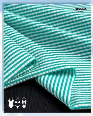 نسيج ملابس سباحة معاد تدويره بوزن 180 جرام، يسمح بالتهوية ويجف بسرعة لإنتاج ملابس سباحة مستدامة