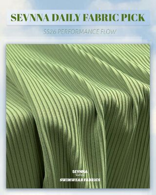 210 غرامة من النسيج المعد المزدوج مع أسلوب جاكارد و نايلون سبانديكس معاد تدويره للملابس المستدامة