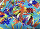 ميني نسيج الأزهار المطبوعة بيكيني النسيج ، 180gsm ليكرا ثوب السباحة النسيج