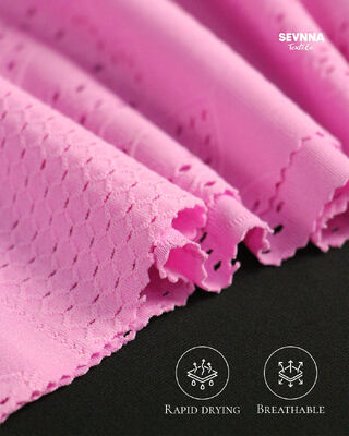 أقمشة سباحة معاد تدويرها للرجال، منسوجات مريحة ومستدامة مصممة للبالغين، مادة مثالية لصناعة ملابس السباحة