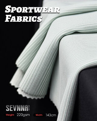 Breathable Moisture Wicking Yoga Wear Fabric with Stretching Anti Odor and Circular Knitting for Activewear