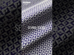 نسيج البوليستر المعاد تدويره المستدام للموضة الواعي للبيئة