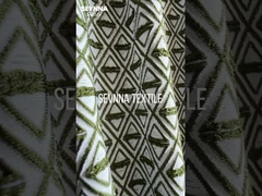 120 سم عرض نسيج رباط مزدوج للمواد البوليستر المعاد تدويرها