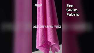 نسيج ملابس السباحة المعاد تدويره للرجال، نسيج مريح ومستدام مصمم للبالغين، ملابس سباحة مثالية