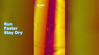 180Gsm الأقمشة الركض مع تكنولوجيا مضادة للرائحة والشبكة القابلة للاستنشاق للملابس النشطة عالية الأداء