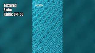نسيج سباحة منسوج بمقاومة عالية للكلور و93% من النايلون المعاد تدويره من أجل سباحة متينة